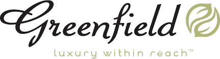 Greenfield, luxury within reach, logo